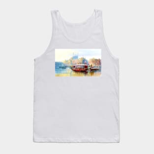 Benares/Varanasi by Nicholas Chevalier Tank Top